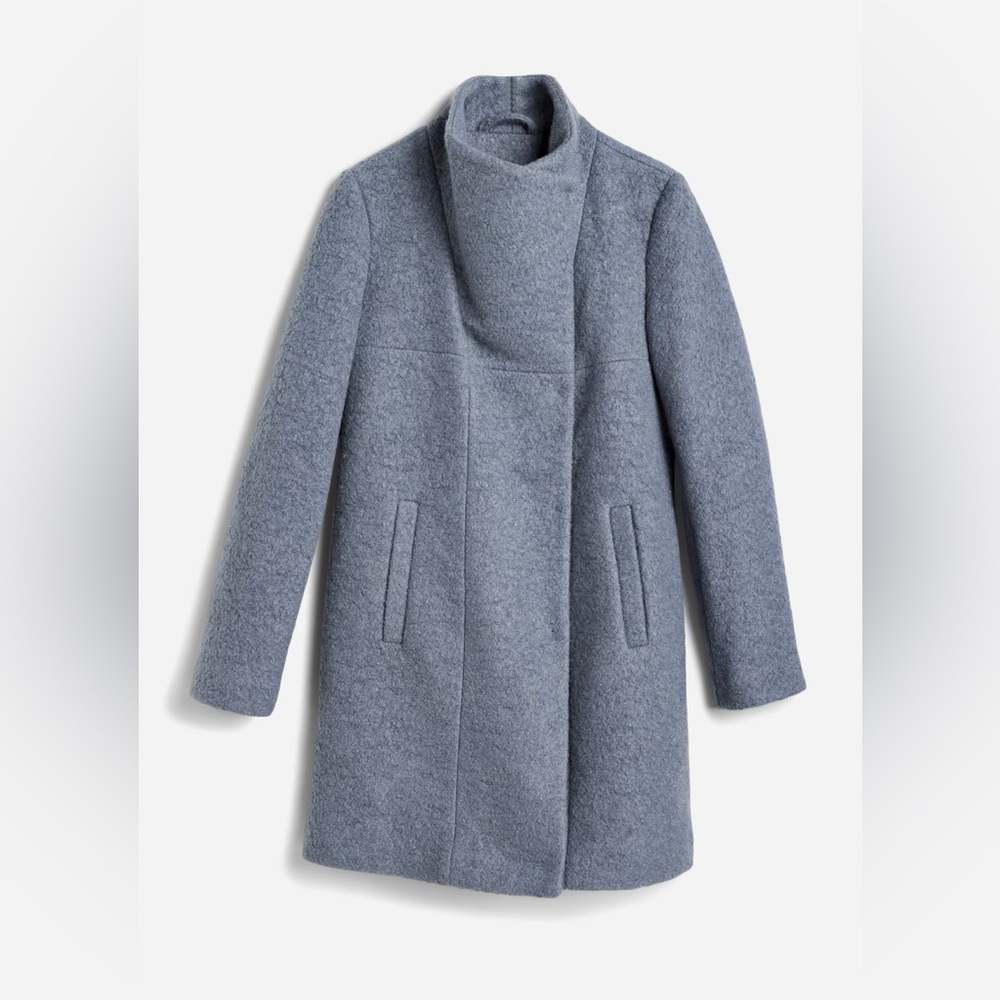 NEW Kenneth Cole Elli Wool Coat